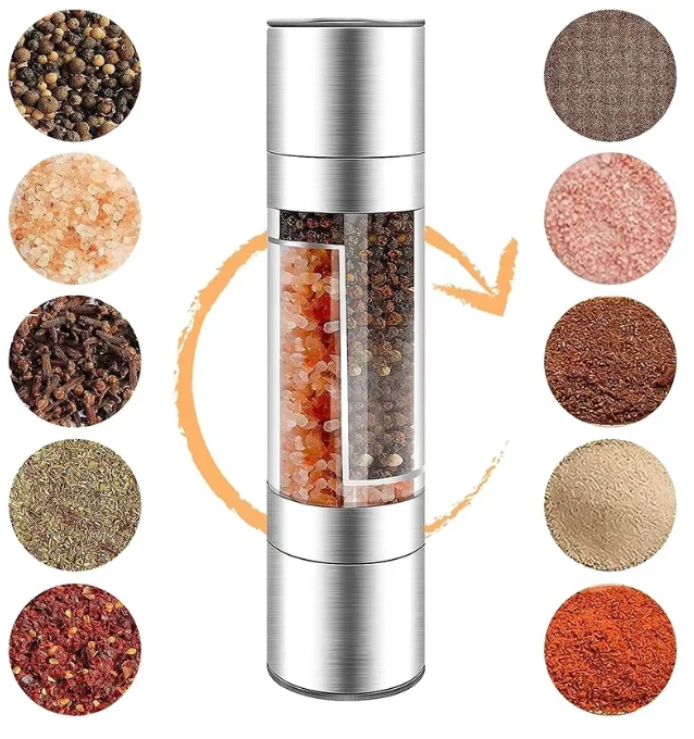 2 in 1 Salt and Pepper Grinder