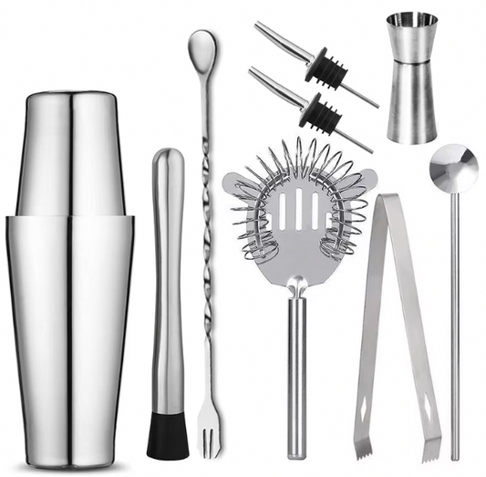 Professional Stainless Steel Cocktail Shaker Set