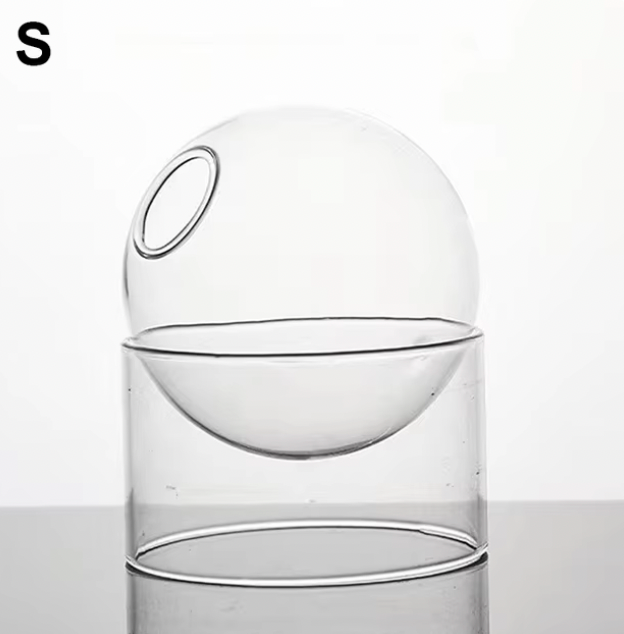 Style Mini Spheroidal Glass Vase