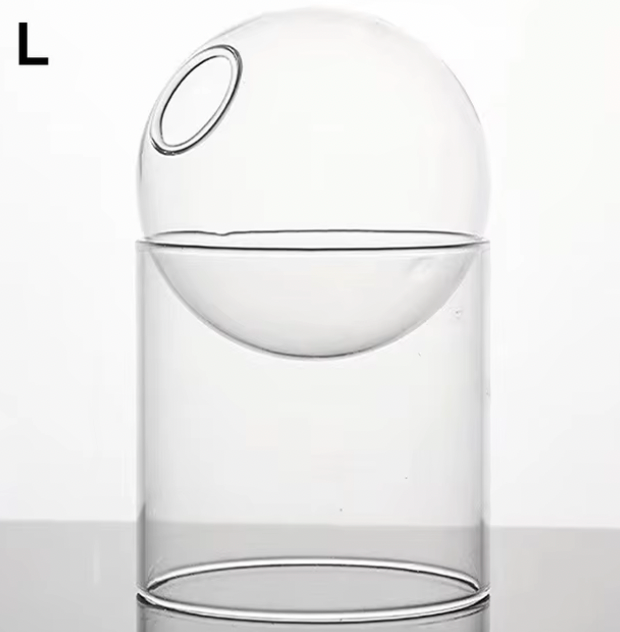 Style Mini Spheroidal Glass Vase