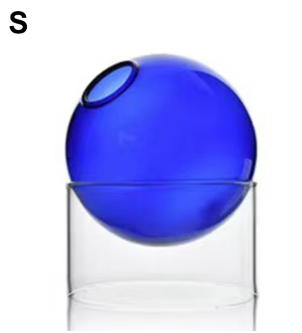 Style Mini Spheroidal Glass Vase