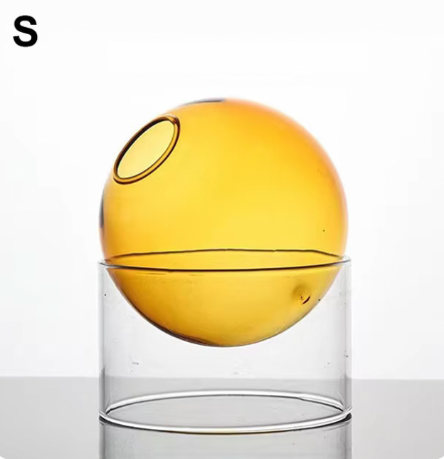 Style Mini Spheroidal Glass Vase