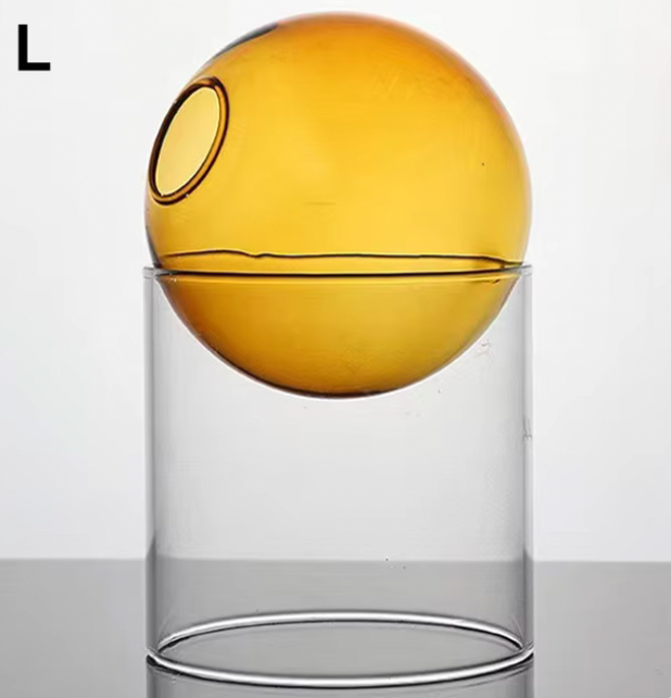 Style Mini Spheroidal Glass Vase