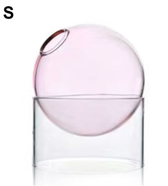 Style Mini Spheroidal Glass Vase