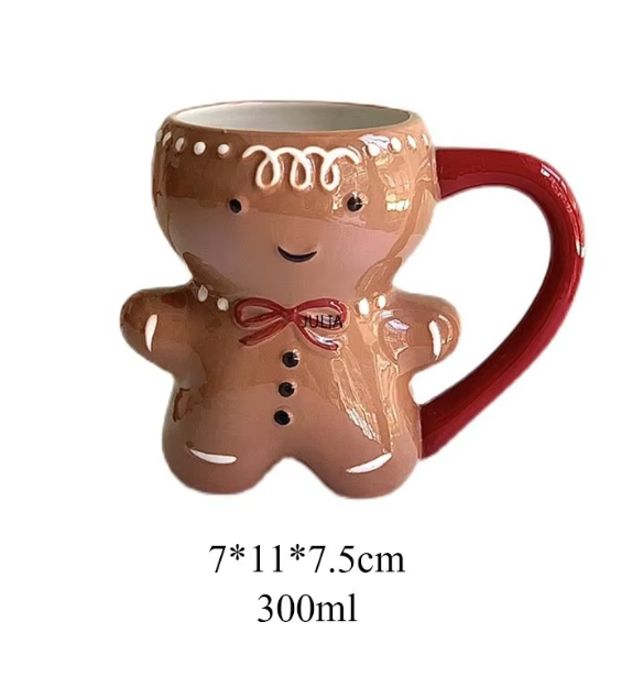 3D Gingerbread Ceramic Mug🔥