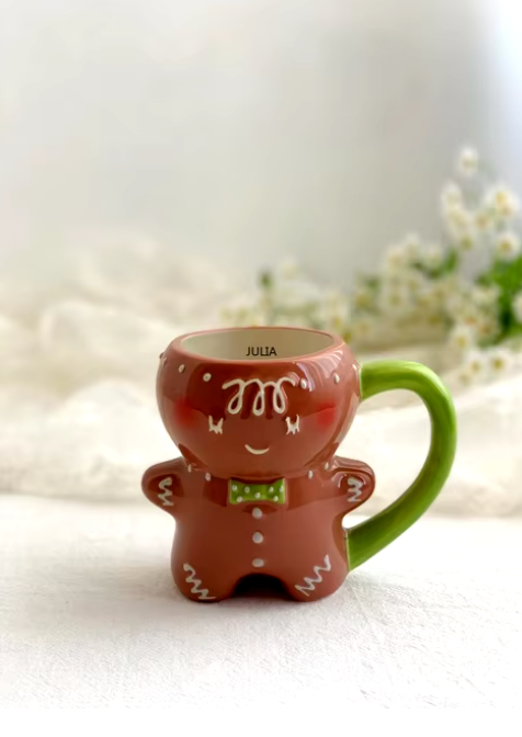 3D Gingerbread Ceramic Mug🔥