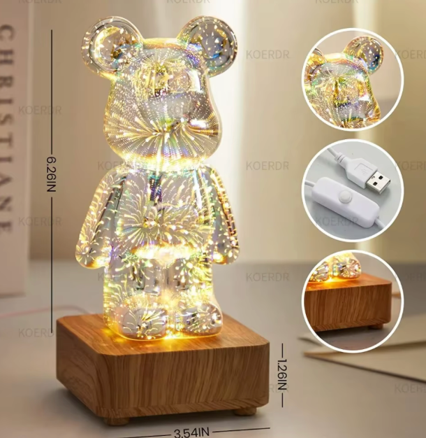 3D Bear Night Light🔥