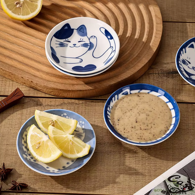 Japanese-Style Ceramic Sauce Dish