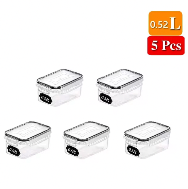 Food Storage Containers 5 Pcs