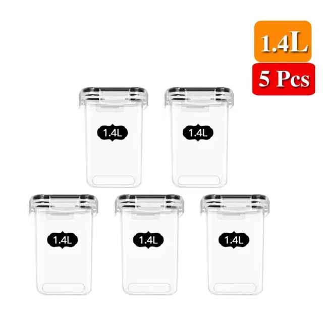 Food Storage Containers 5 Pcs